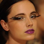 Eye Makeup Trend S-S 2014 – Dramatic Feather Eyelashes
