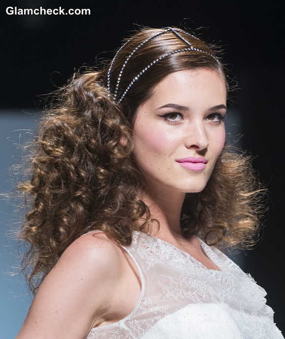 Hairstyle Trend 3: Contrast Sections with Fab Bridal Accessories