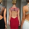 Gowns Backlines at Allure Bridal Fall-Winter 2016