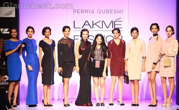 Amy Jackson for Pernia Qureshi at LFW Winter-Festive 2012