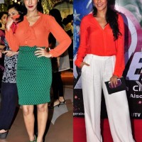 Neha Dhupia Infuses Patriotic Fervour in Stylish Outfits