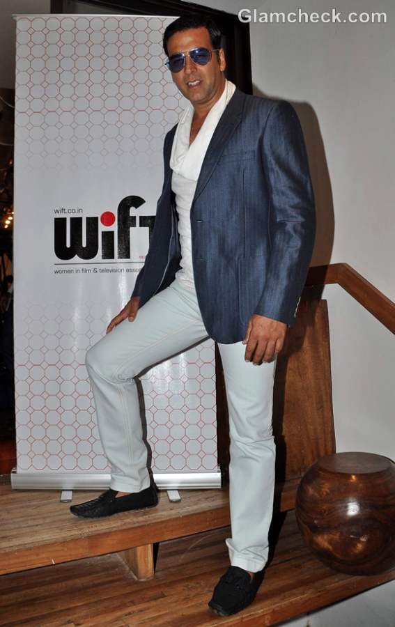 Akshay Kumar attends WIFT Workshop in Mumbai