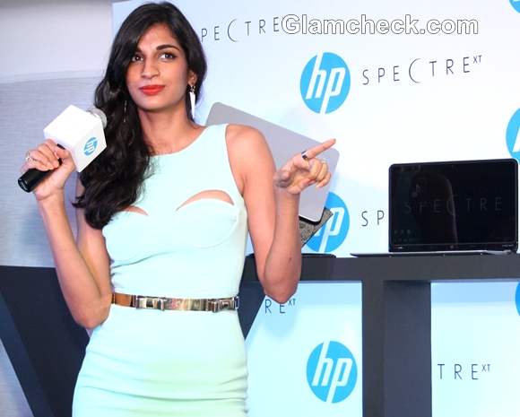 Anushka Manchanda at Launch of HP Ultra book Spectre