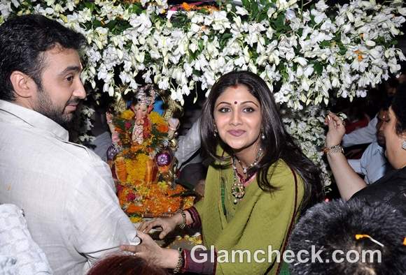 Bollywood Celebs Ganpati Visarjan 2012