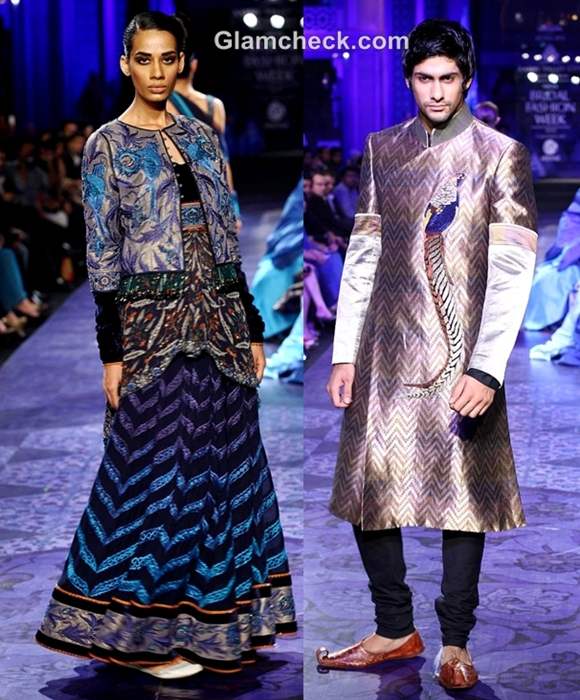 JJ Valaya grand finale show india bridal fashion week 2012