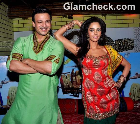 Mallika Sherawat Vivek Oberoi promote KLPD Pritam Da Dhaba