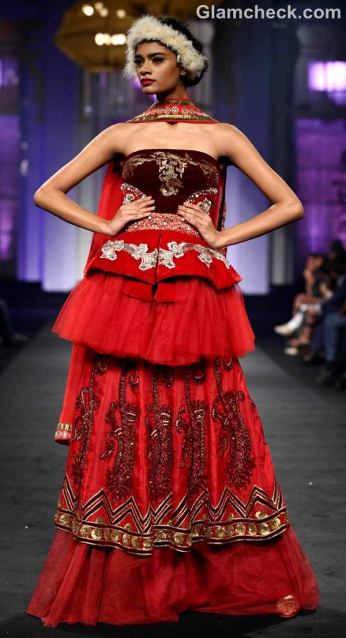 Narendra Kumar Ahmed India Bridal Fashion Week 2012-2