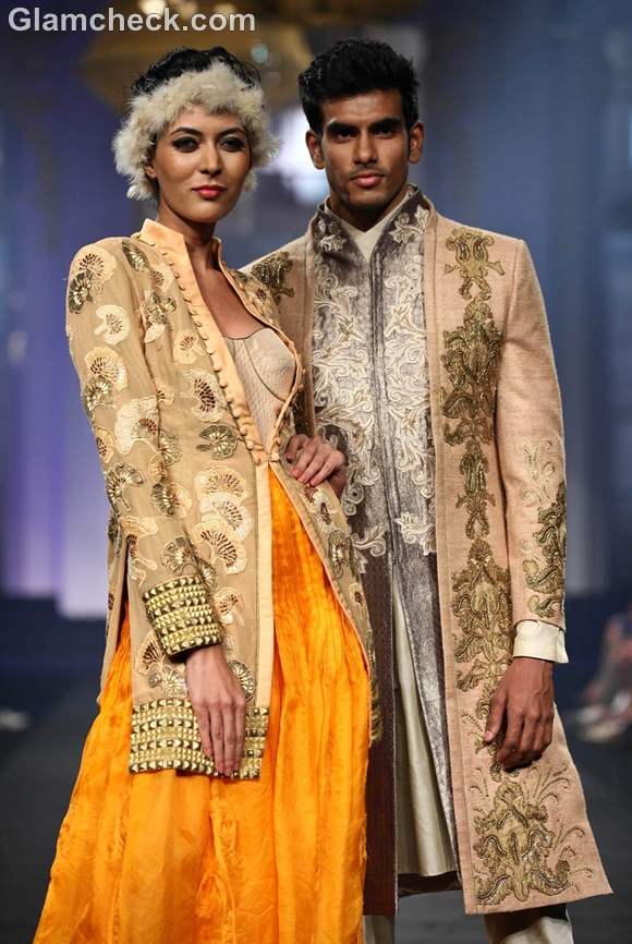 Narendra Kumar Ahmed Show on Day 2 of India Bridal Fashion Week 2012