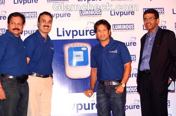 Sachin Tendulkar promotes Livepure RO water purifier