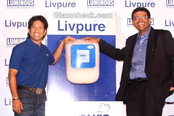 Sachin Tendulkar promoting Livepure RO water purifier