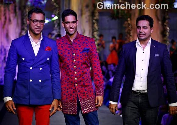 Siddharth Mallya for Shantanu Nikhil at India Bridal Fashion Week 2012