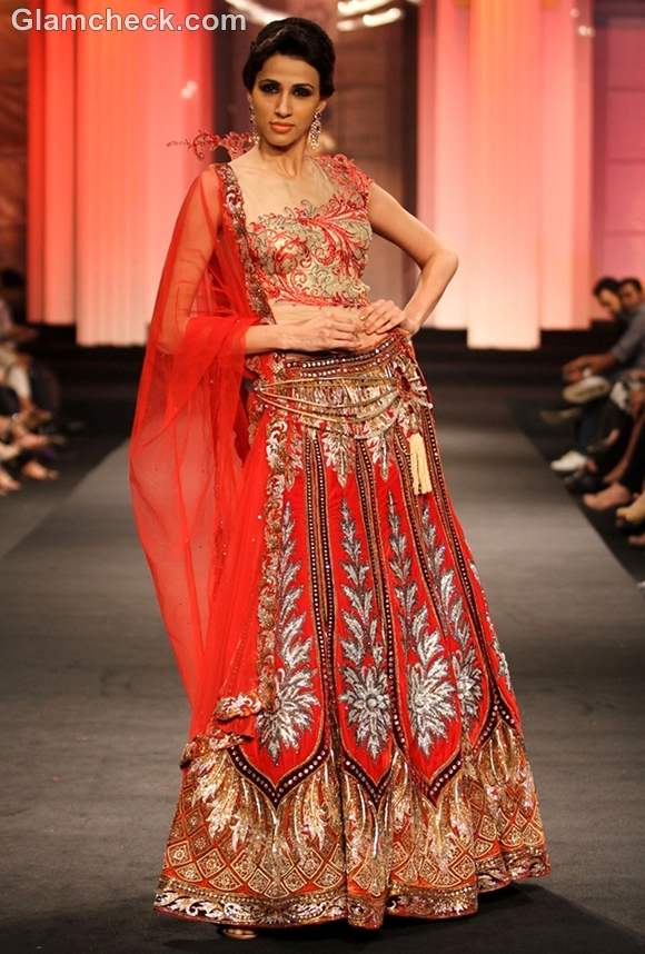 india bridal week 2012 Anjalee Arjun Kapoor show