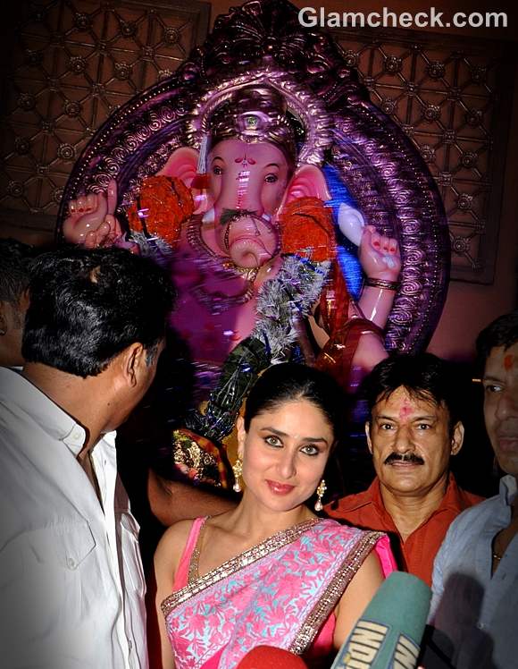 kareena kapoor ganesh chaturthi 2012