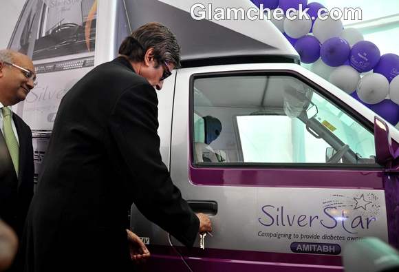 Amitabh Bachchan Launched Mobile Diabetes Van by Seven Hills Hospital