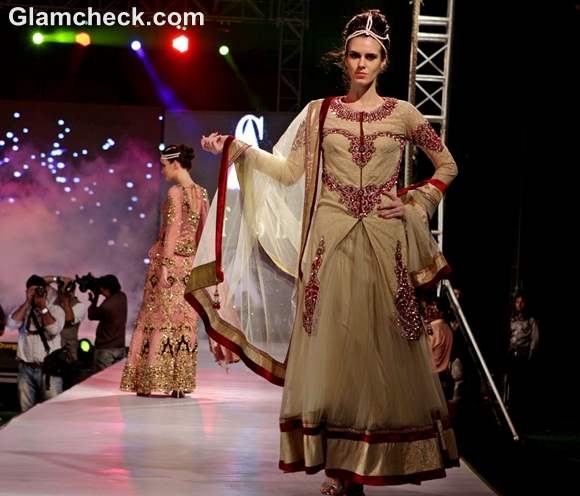 Asif Shah collections 2012 lehengas