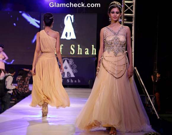 Asif Shah collections lehenga 2012