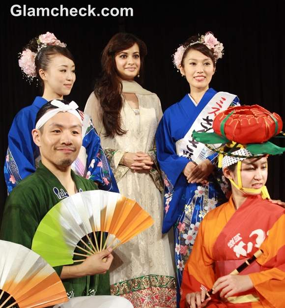 Dia Mirza Does Her Bit to Maintain Indo-Japan Diplomatic Relations