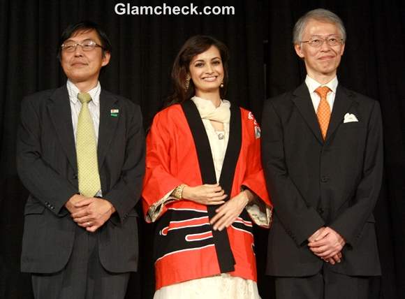 Dia Mirza Maintains Indo-Japan Diplomatic Relations