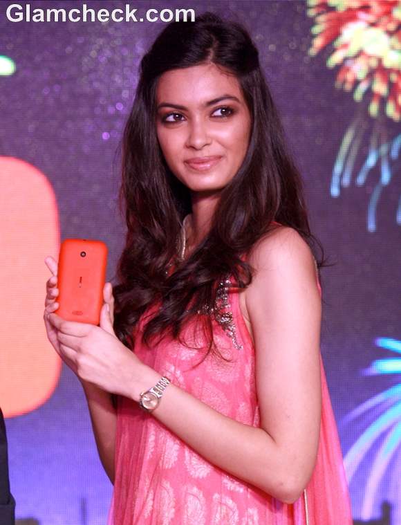 Diana Penty Launch Nokia Lumia 510 Delhi