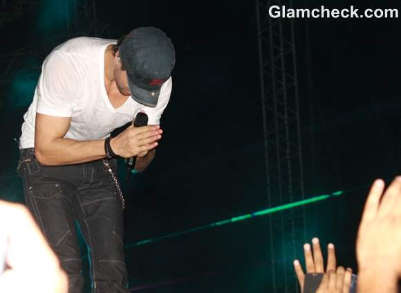 Enrique Iglesias  india performance Live Gurgaon