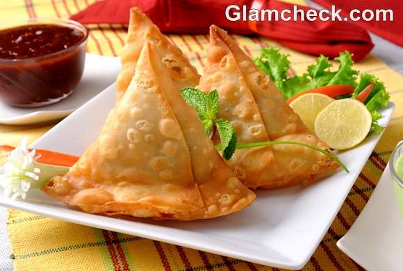 Indian Snacks samosa Diwali