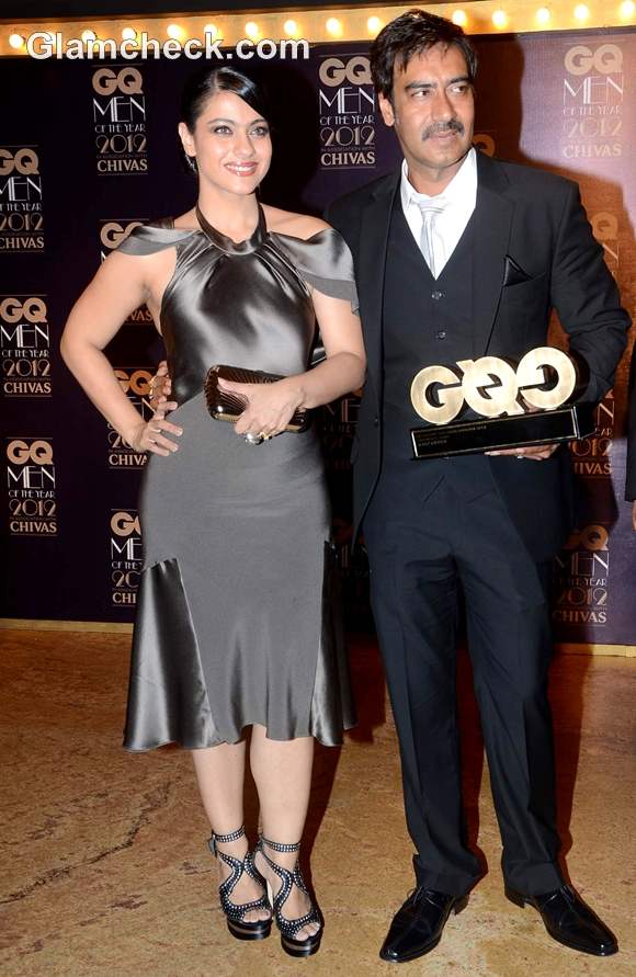 Kajol Ajay Devgan GQ Men Of The Year Awards 2012