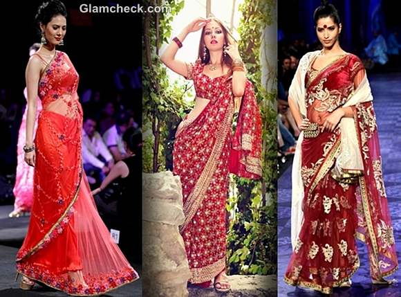 Karva Chauth Fashion saree 2012