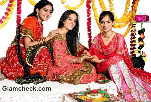 Karva Chauth mehndi designs traditional ritual