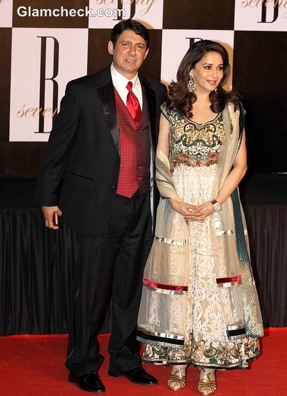 Madhuri Dixit Amitabh Bachchan 70th birthday party