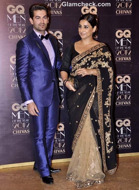 Neil Mukesh Vidya Balan GQ Men Of The Year Awards 2012