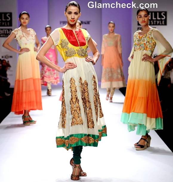 ‘Olya’ by Preeti Jhawar on Day 4 of WIFW S-S 2013 — Indian Fashion