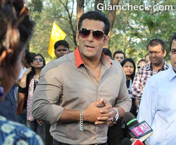 Salman Khan at Launch Big Boss TV Tour