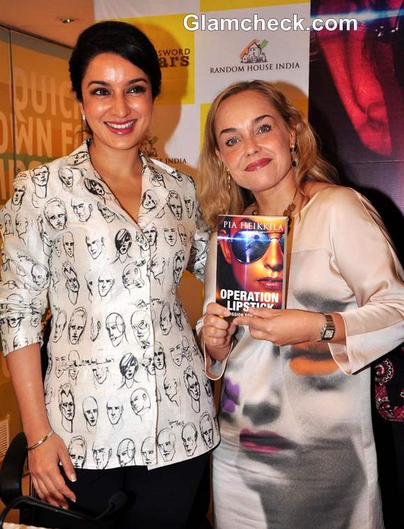 Tisca Chopra launch of Operation Lipstick