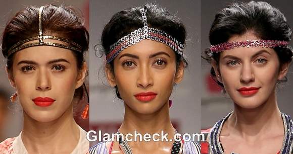 egyptian head gears WIFW S-S 2013 Anupama Dayal 