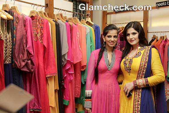 Zarine Khan Fuel the Fashion Store by Nishka Lulla Rajat Tangri