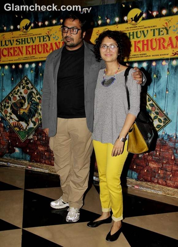 anurag kashyap  kiran rao Luv Shuv Tey Chicken Khurana special screening