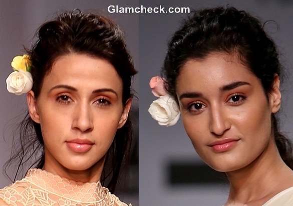 hairstyle WIFW S-S 2013 Manish Gupta Primrose