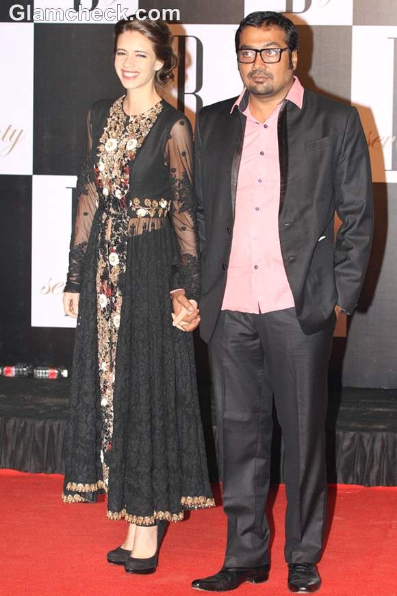 kalki and anurag kashyap bollywood couple amitabh 70 birthday bash