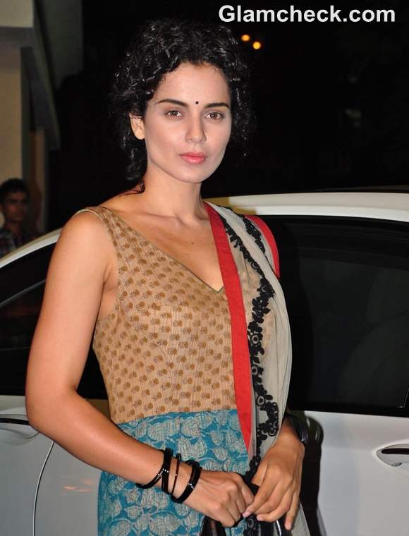 kangana ranaut Maata Ki Chowki Celebrations Sanjay Dutt home