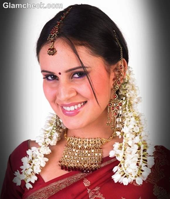 karva chauth gajra hairstyle 2012