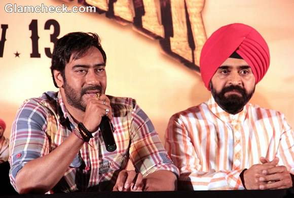 Ajay Devgan Resolves Son of Sardar Conflicts at Screening press Meet