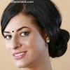 Indian hairstyle how to braided side bun