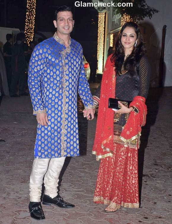 Isha Koppikar Narang husband Timmy Narang Shilpa Shetty Diwali Bash