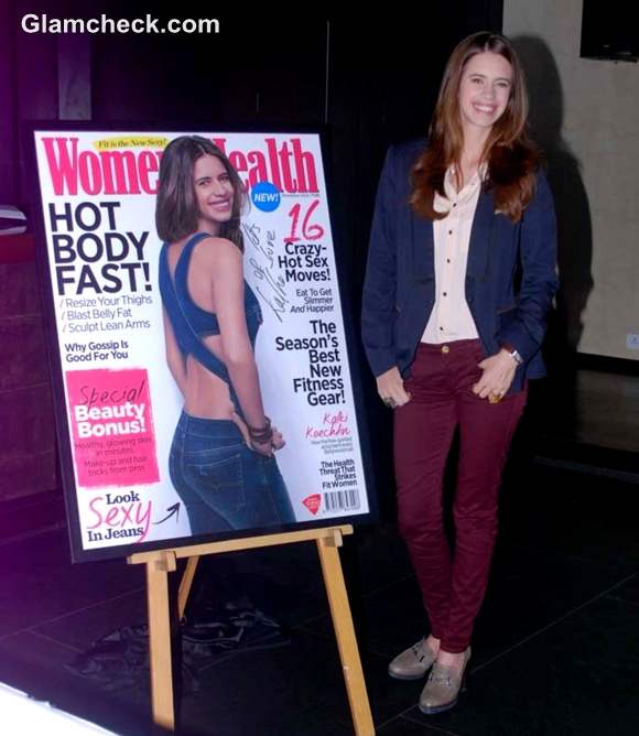 Kalki Koechlin at Womens Health Magazine Launch october issue 2012