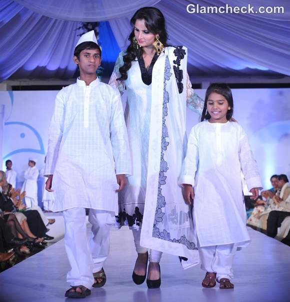 Sania Mirza for Global Peace Initiative Walk Peace by Neeta Lulla