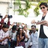 Shah Rukh Khan Celebrating his 47th Birthday with Fans at Mannat