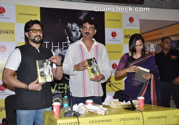 Wendell Rodricks Launches His New Book The Green Room Arshad Warsi with wife Maria Goretti