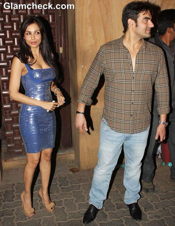 Arbaaz Khan with  Malaika Arora Khan