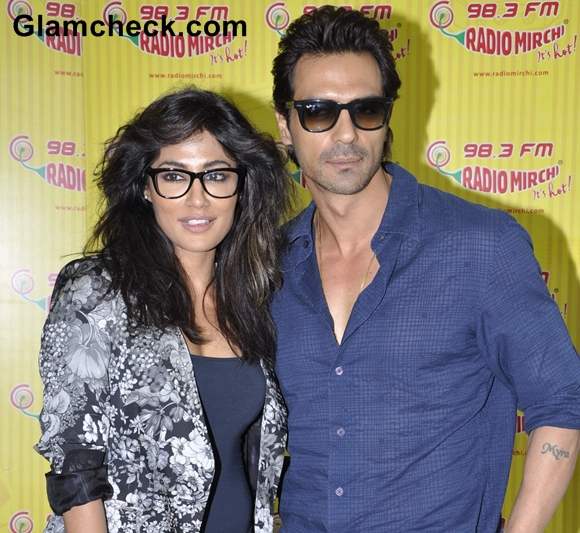 Chitrangada  Arjun Rampal promote Inkaar at Radio City and Radio Mirchi