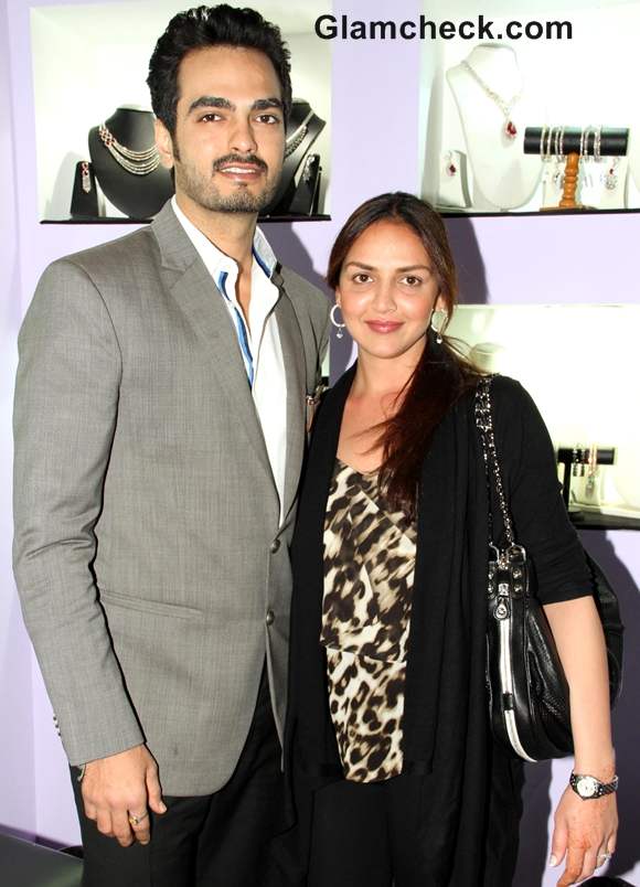 Esha Deol with husband Bharat Taktani